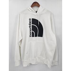 The North Face Men's 2XL White Jumbo Half Dome Hoodie NWT